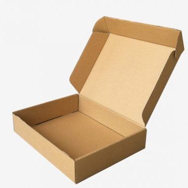 Kraft Clamshell Food Boxes Large 230 × 150 × 80 mm – kraft food boxes, food boxes for cafés & restaurants (photo 3)