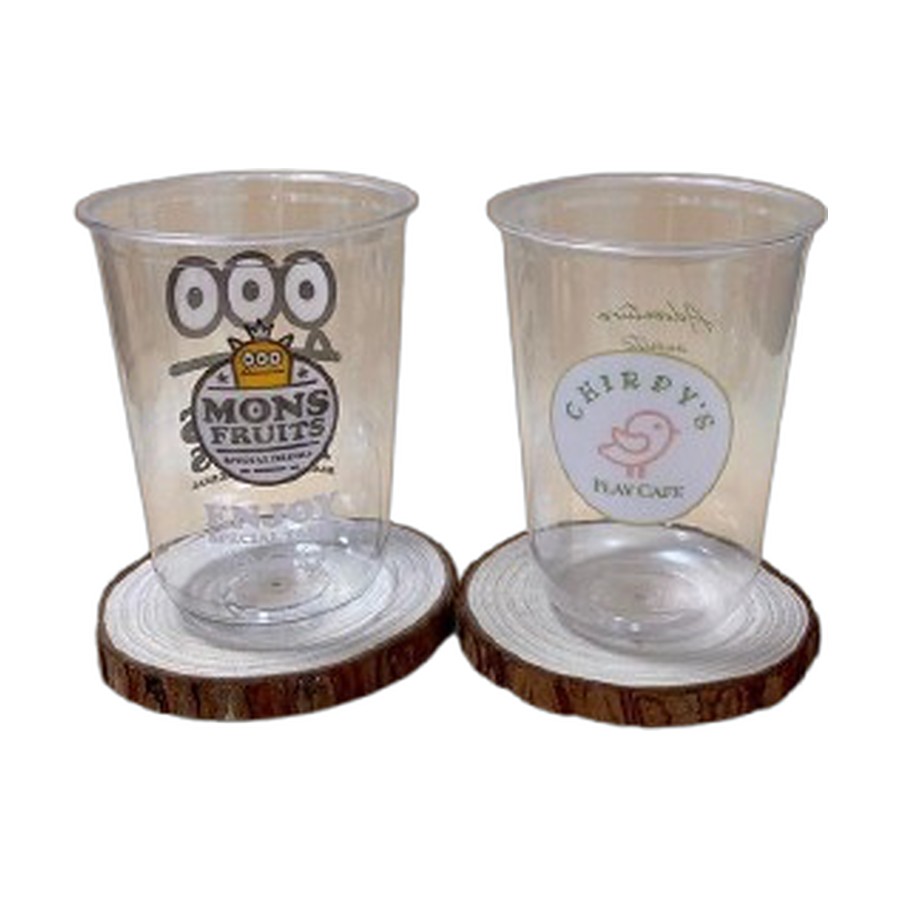 Clear PET Juice Cups 4oz (120 ml) with Flat Lids – Pack of 1000 Sets – hot cups with lids, cup lids for cafés & restaurants (photo 2)