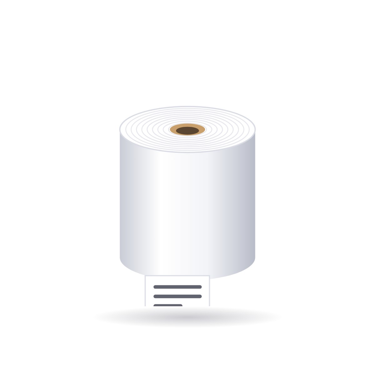 Thermal EFTPOS & Card Machine Rolls 57 × 40 mm – Box of 50 – 57 mm thermal rolls, 79 mm thermal rolls for cafés & restaurants (photo 2)