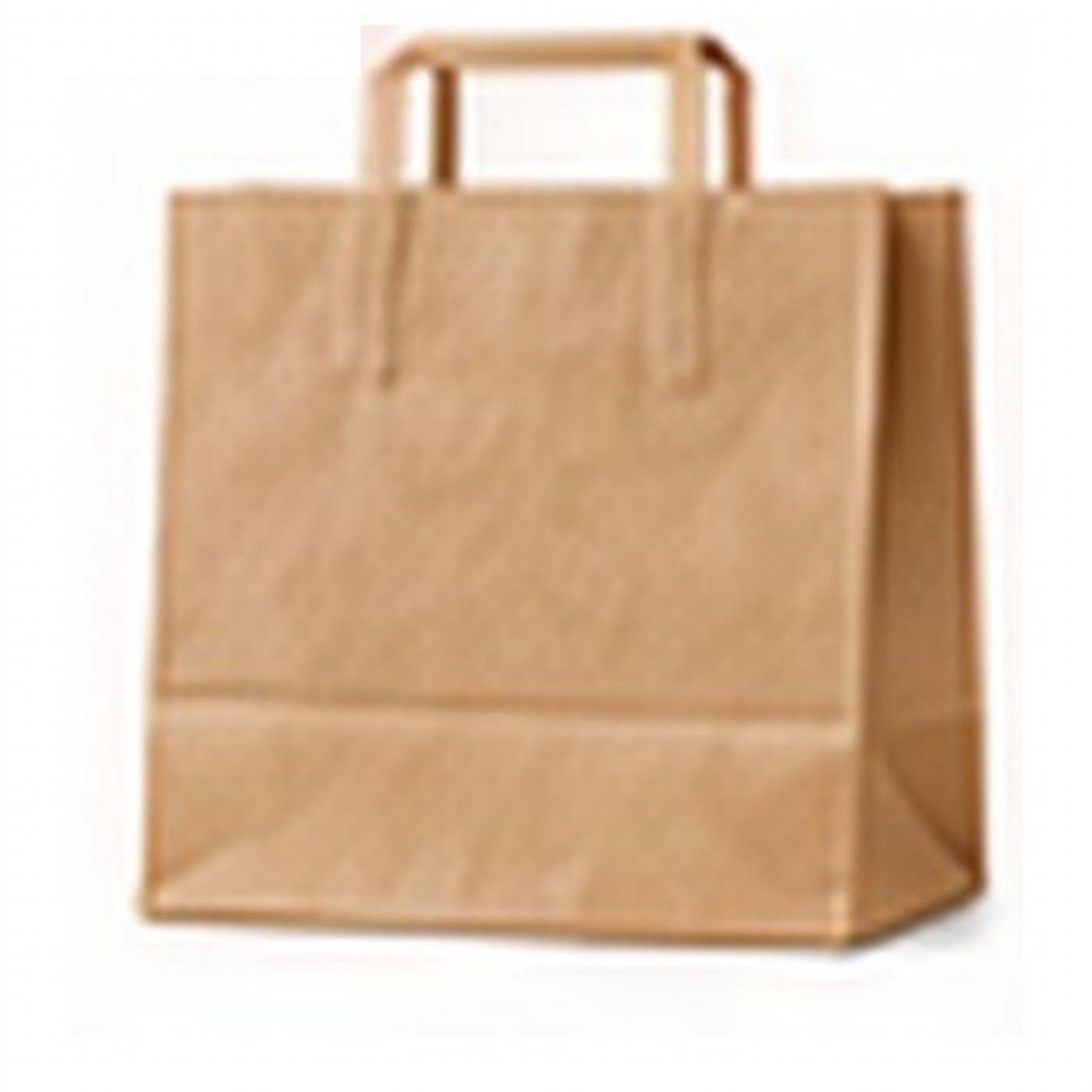 Kraft Twisted-Handle Carry Bags 260 × 140 × 320 mm – Carton of 250 – twisted handle paper bags, kraft paper bags for cafés & restaurants
