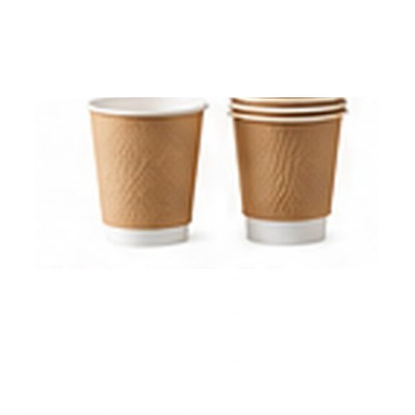 Double Wall Kraft Paper Coffee Cups 8oz (280 ml) – Carton of 500 – paper coffee cups, double wall cups for cafés & restaurants