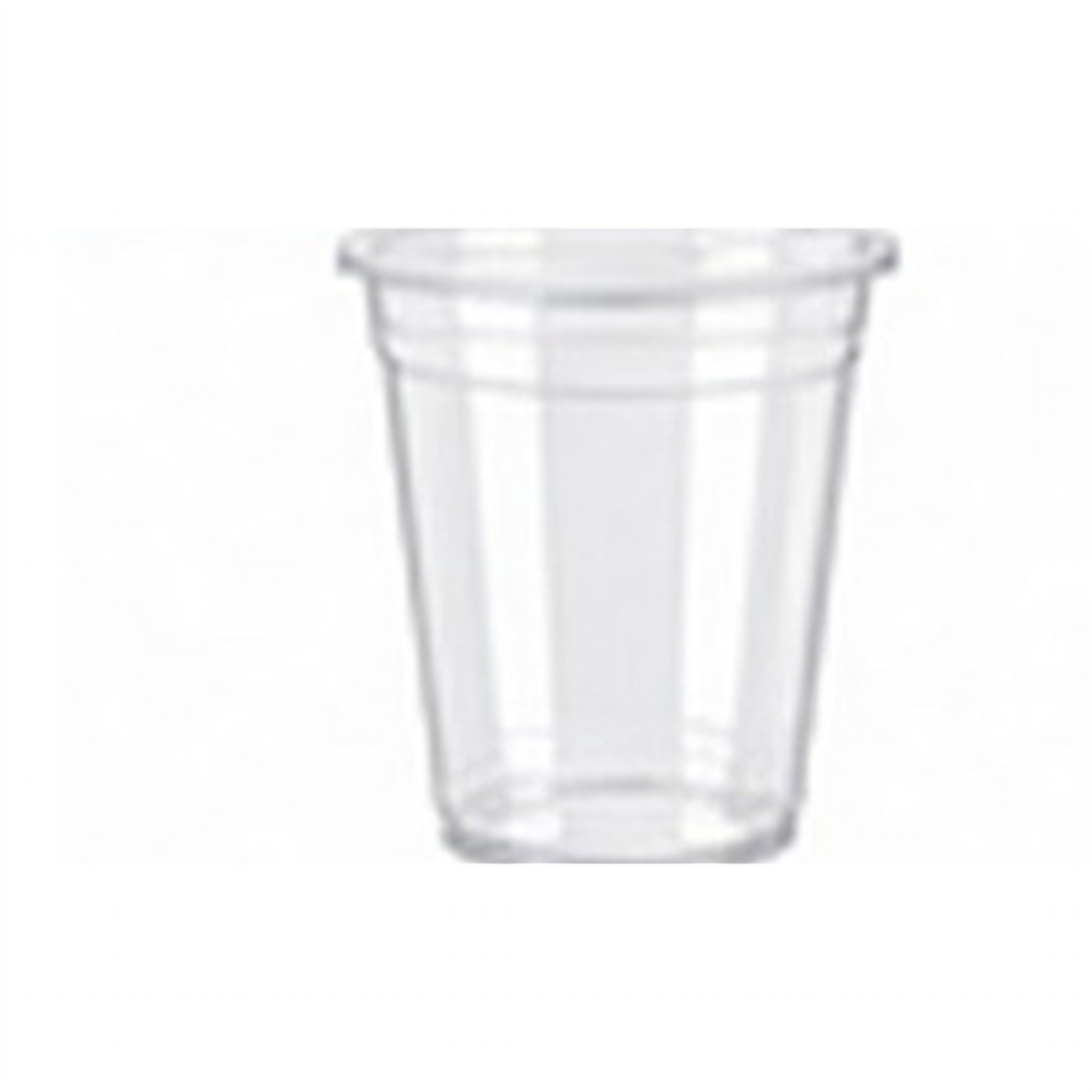 Clear PET Milkshake Cups 16oz (480 ml) with Dome Lids – Pack of 1000 Sets – dome lids with hole, milkshake cups for cafés & restaurants