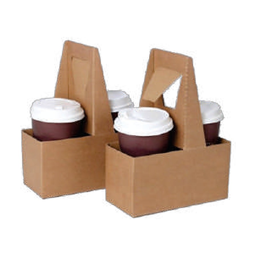 Double Wall Kraft Paper Coffee Cups 8oz (280 ml) – Carton of 500 – paper coffee cups, double wall cups for cafés & restaurants (photo 4)