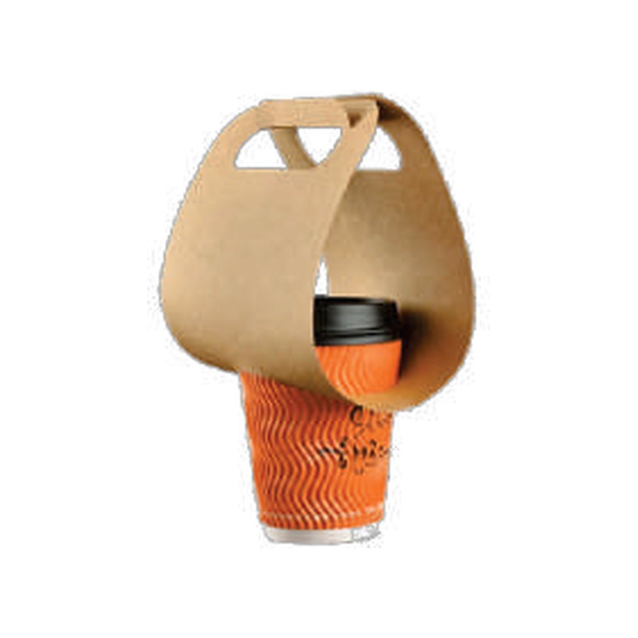 Double Wall Kraft Paper Coffee Cups 8oz (280 ml) – Carton of 500 – paper coffee cups, double wall cups for cafés & restaurants (photo 5)